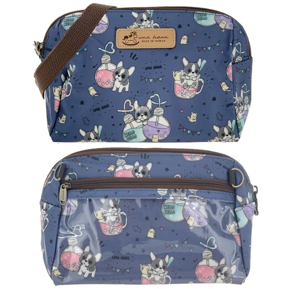 Waterproof Boba Frenchie Crossbody Shoulder Phone Purse - Picture 1 of 8